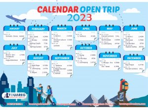 jadwal open trip 2023